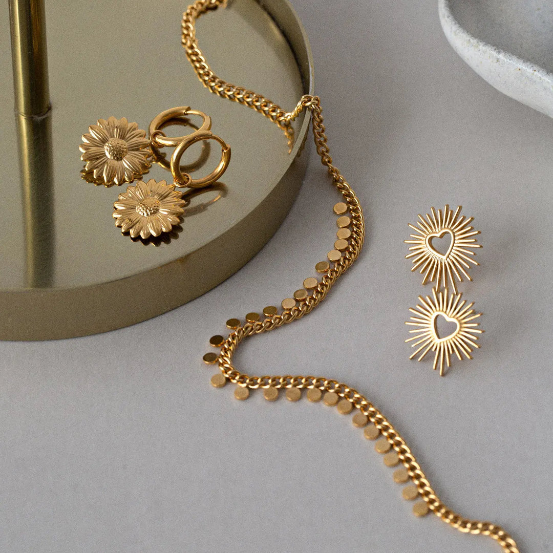 Ravi - Oriental Link Necklace Stainless Steel | Timi of Sweden