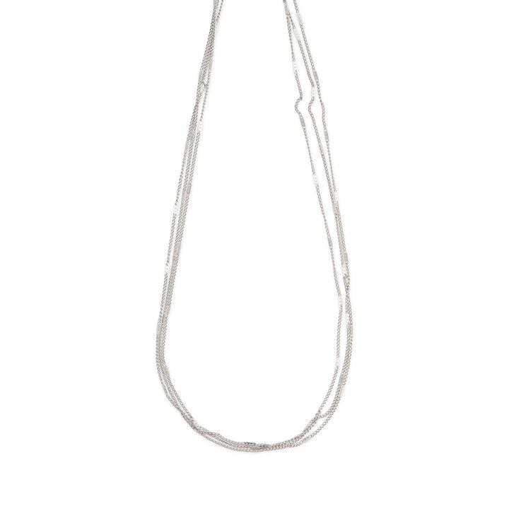 Mika - Collier Multi Chaînes en Acier Inoxydable