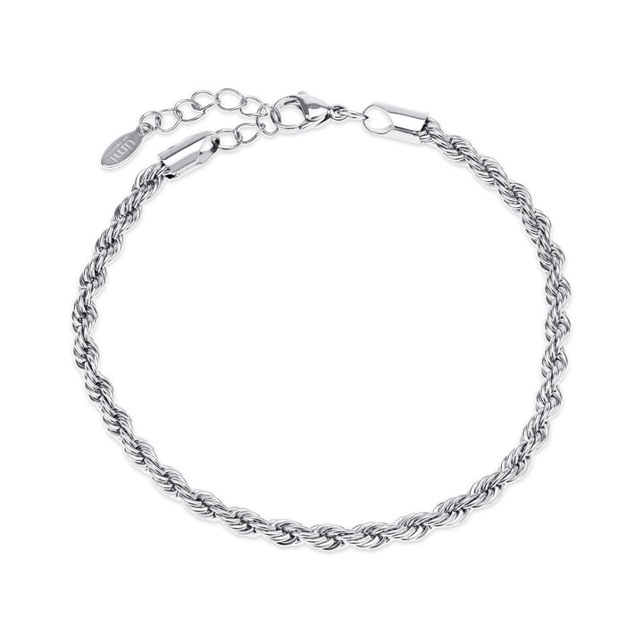 Gustav - Bracelet chaîne en corde en acier inoxydable