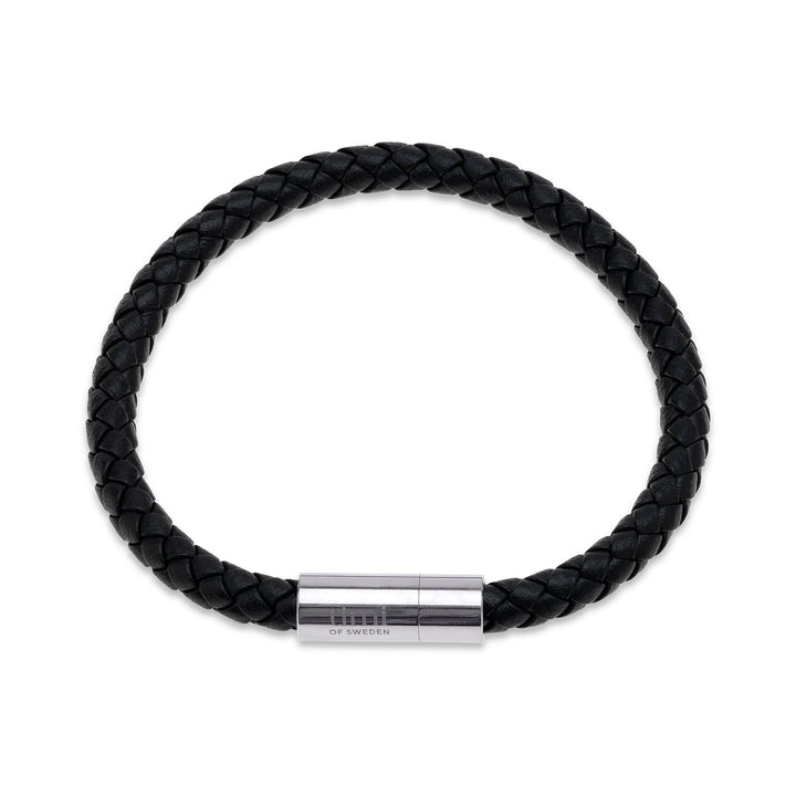 Oliver - Bracelet en cuir acier inoxydable
