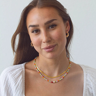 Suzy - Collier de perles colorées Evil Eye