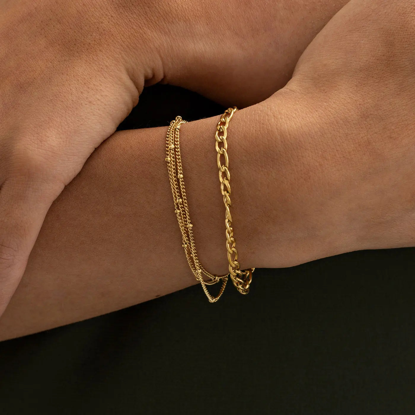 Naomi - Bracelet Chaîne Acier Inoxydable