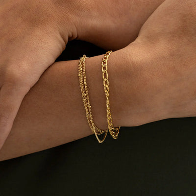 Naomi - Bracelet Chaîne Acier Inoxydable