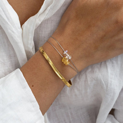 Ivy - Bracelet Chaîne Serpent Acier Inoxydable