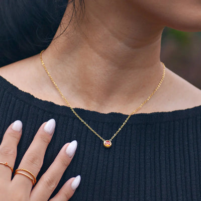 Collier en cristal de chakra en acier inoxydable