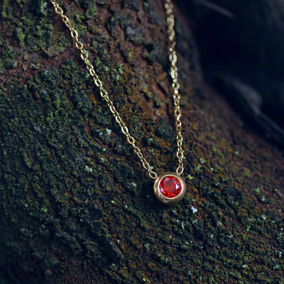 Collier en cristal de chakra en acier inoxydable