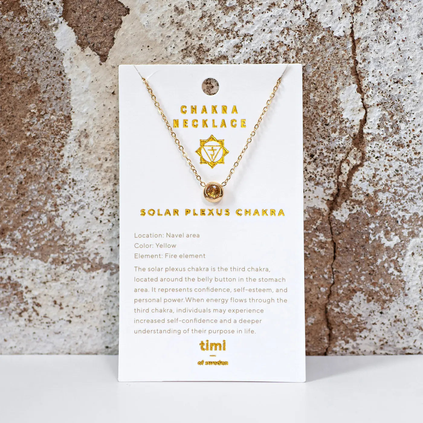 Collier en cristal de chakra en acier inoxydable
