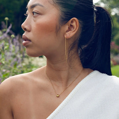 Collier en cristal de chakra en acier inoxydable