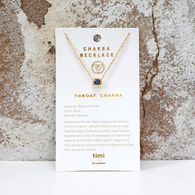 Collier en cristal de chakra en acier inoxydable