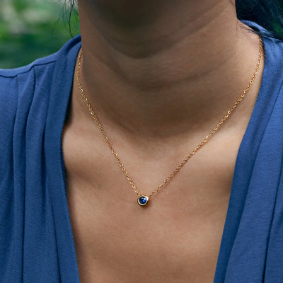 Collier en cristal de chakra en acier inoxydable
