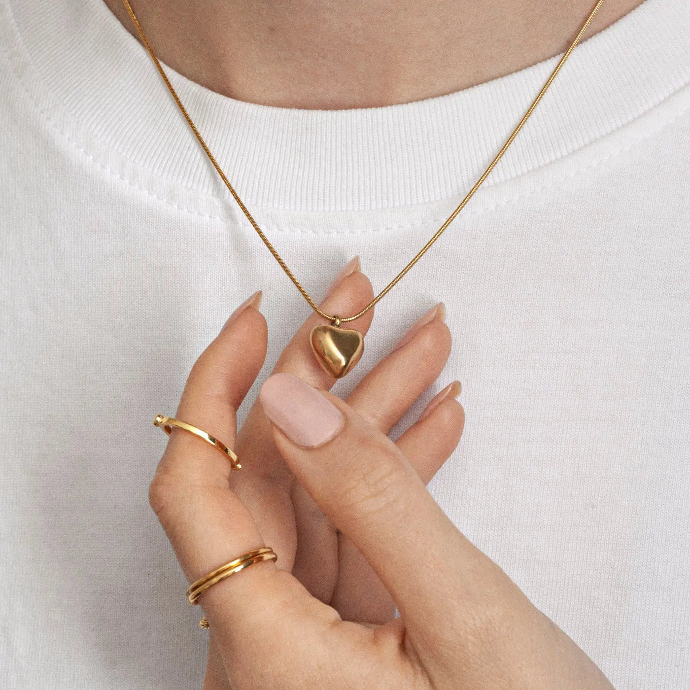 Lovisa Collier Coeur Acier Inoxydable