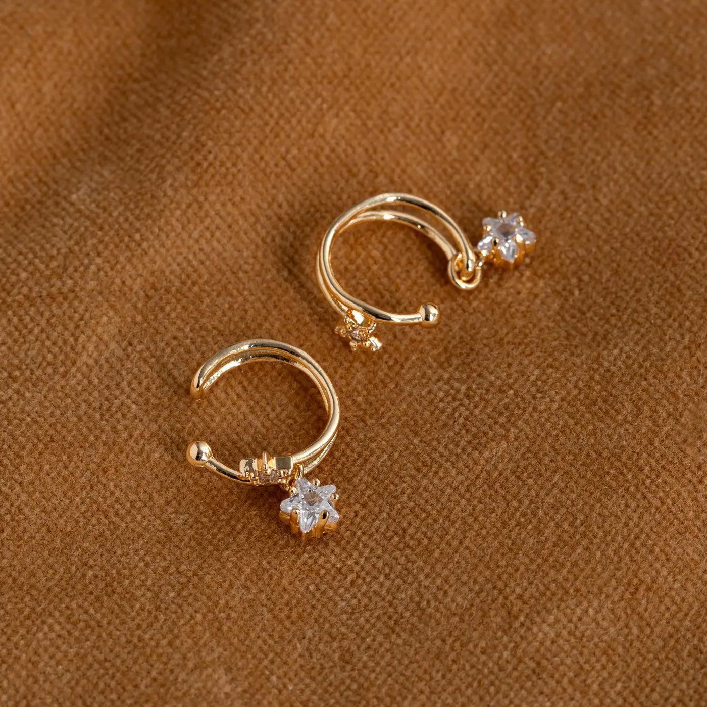 Eliza - Bijou d'oreille pendant en cristal