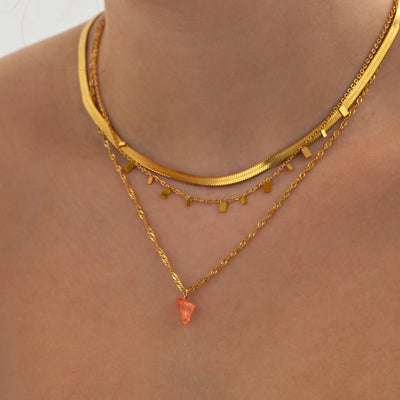 Isolde - Collier Cornaline