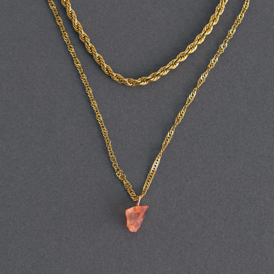 Isolde - Collier Cornaline