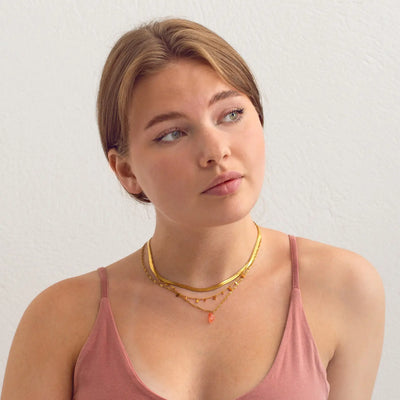 Isolde - Collier Cornaline