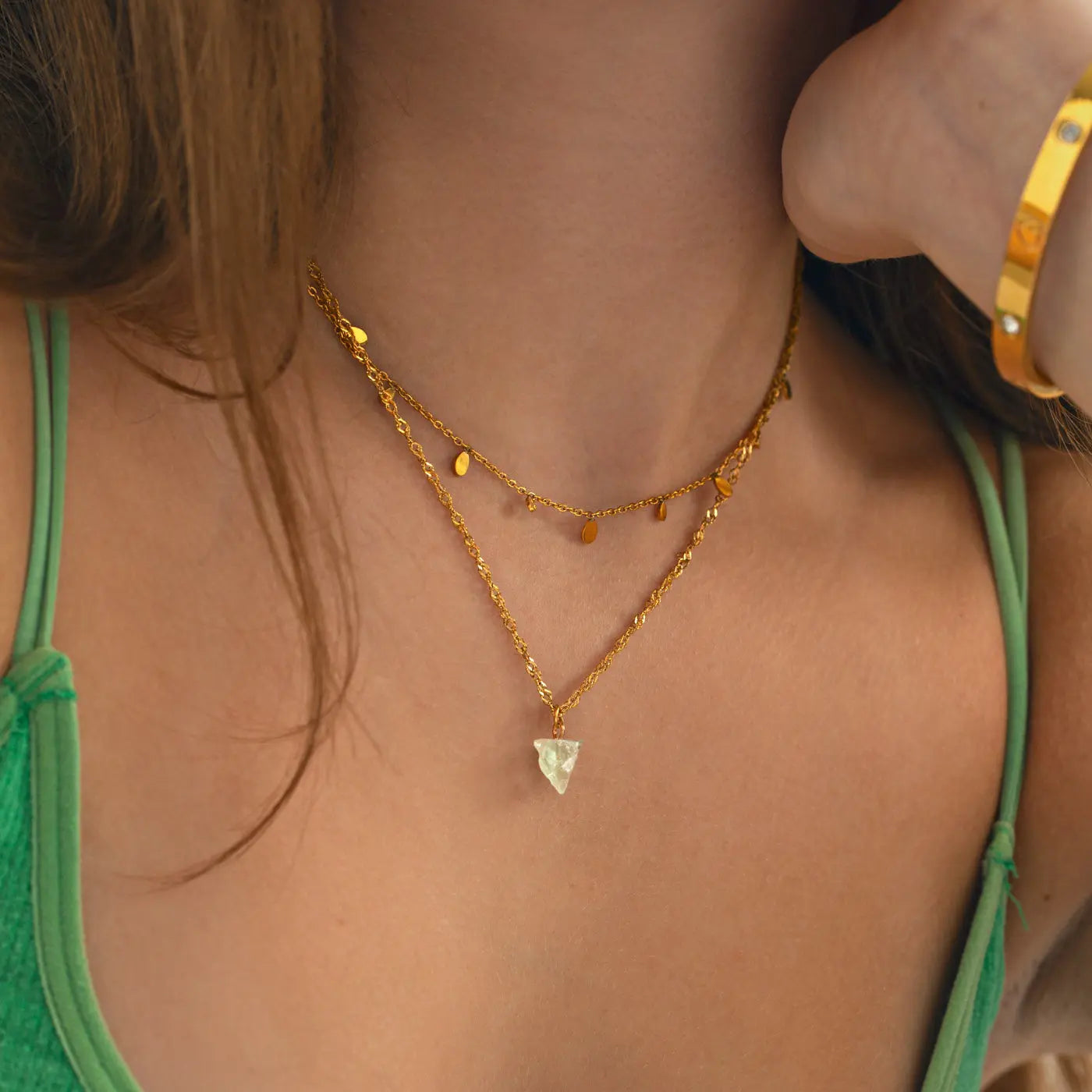 Collier Isolde- Amazonite