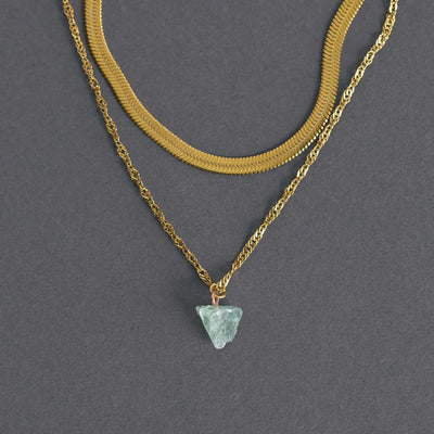 Collier Isolde- Amazonite