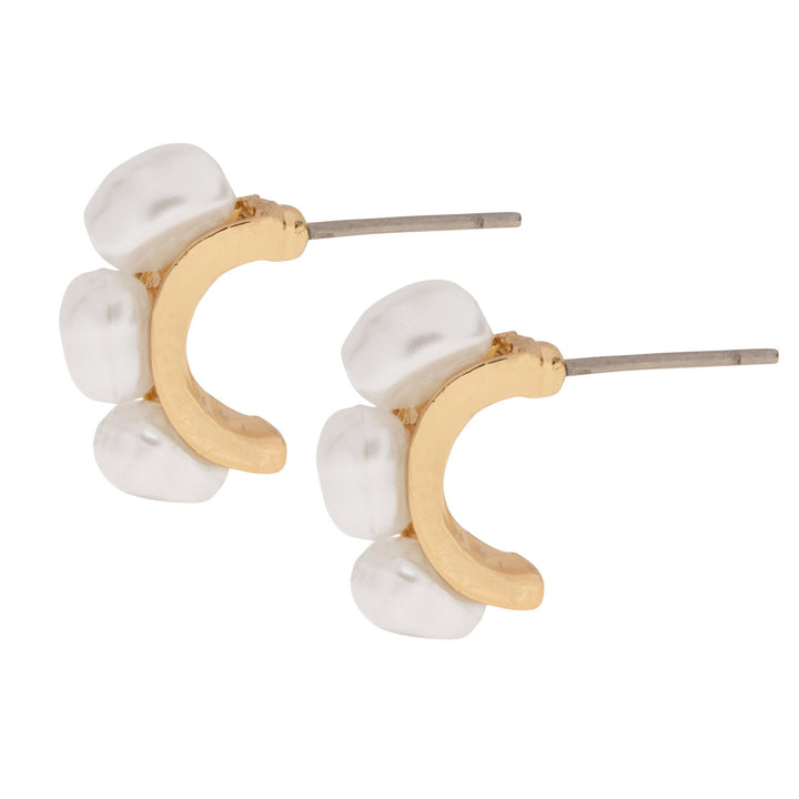 Essie - Boucles d'oreilles créoles en perles
