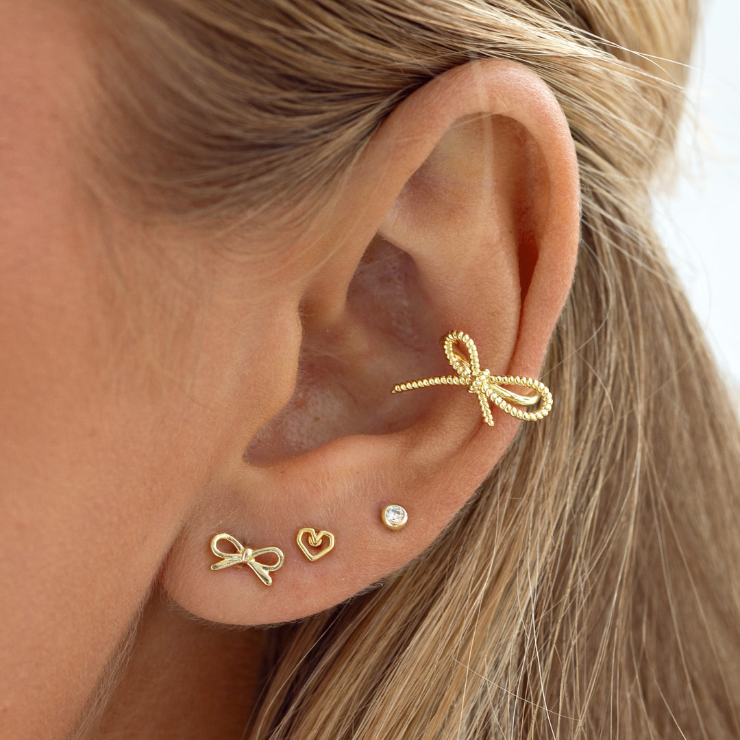 Orla - Petites Boucles d'Oreilles en Cristal