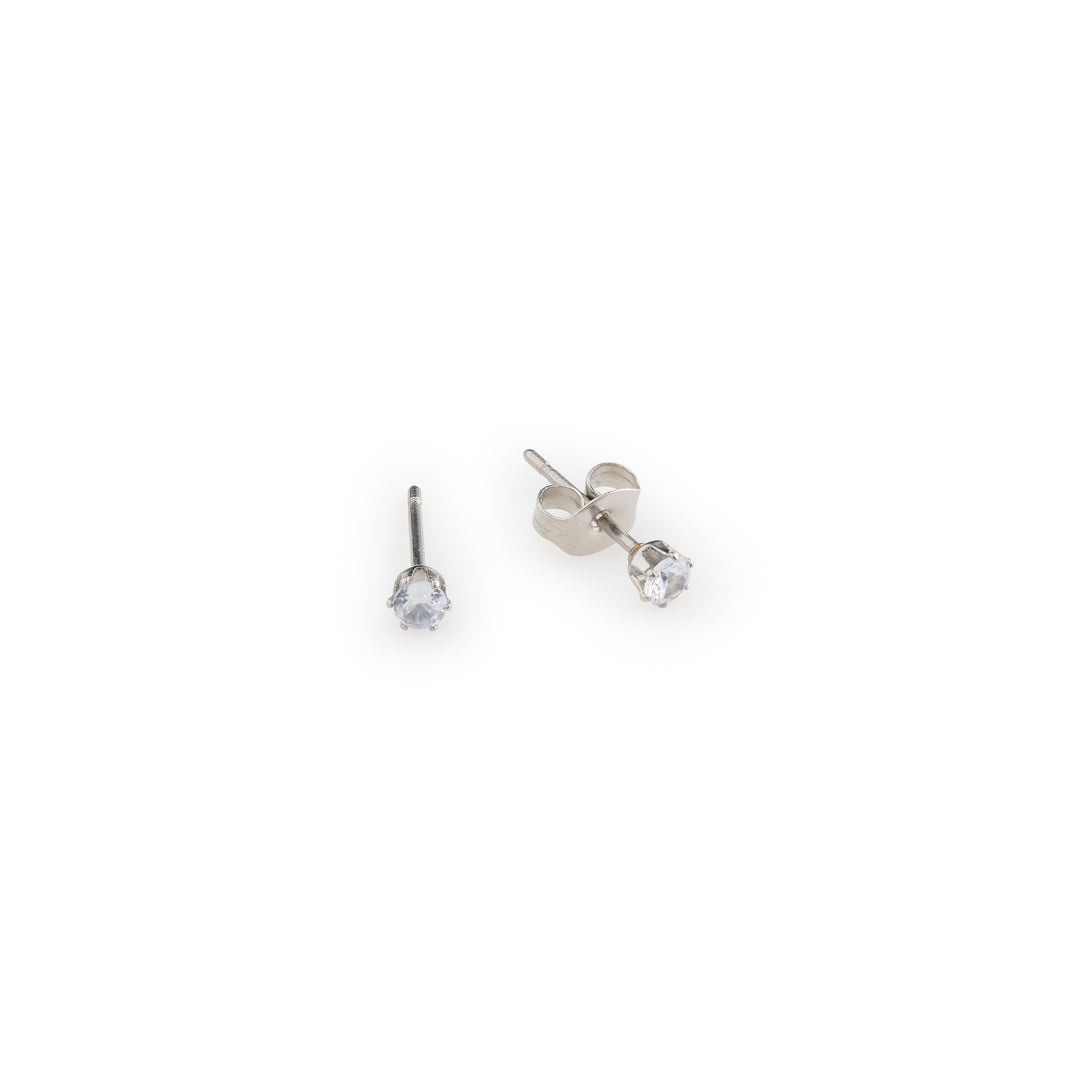 Anais- Crystal Stud Earrings Stainless Steel