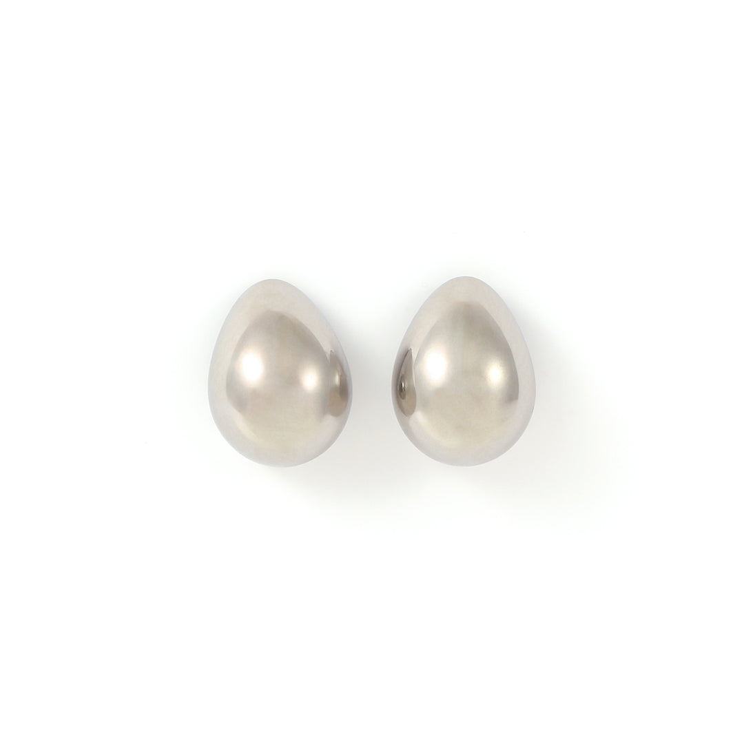 Mai - Boucles d'oreilles pendantes classiques en acier inoxydable