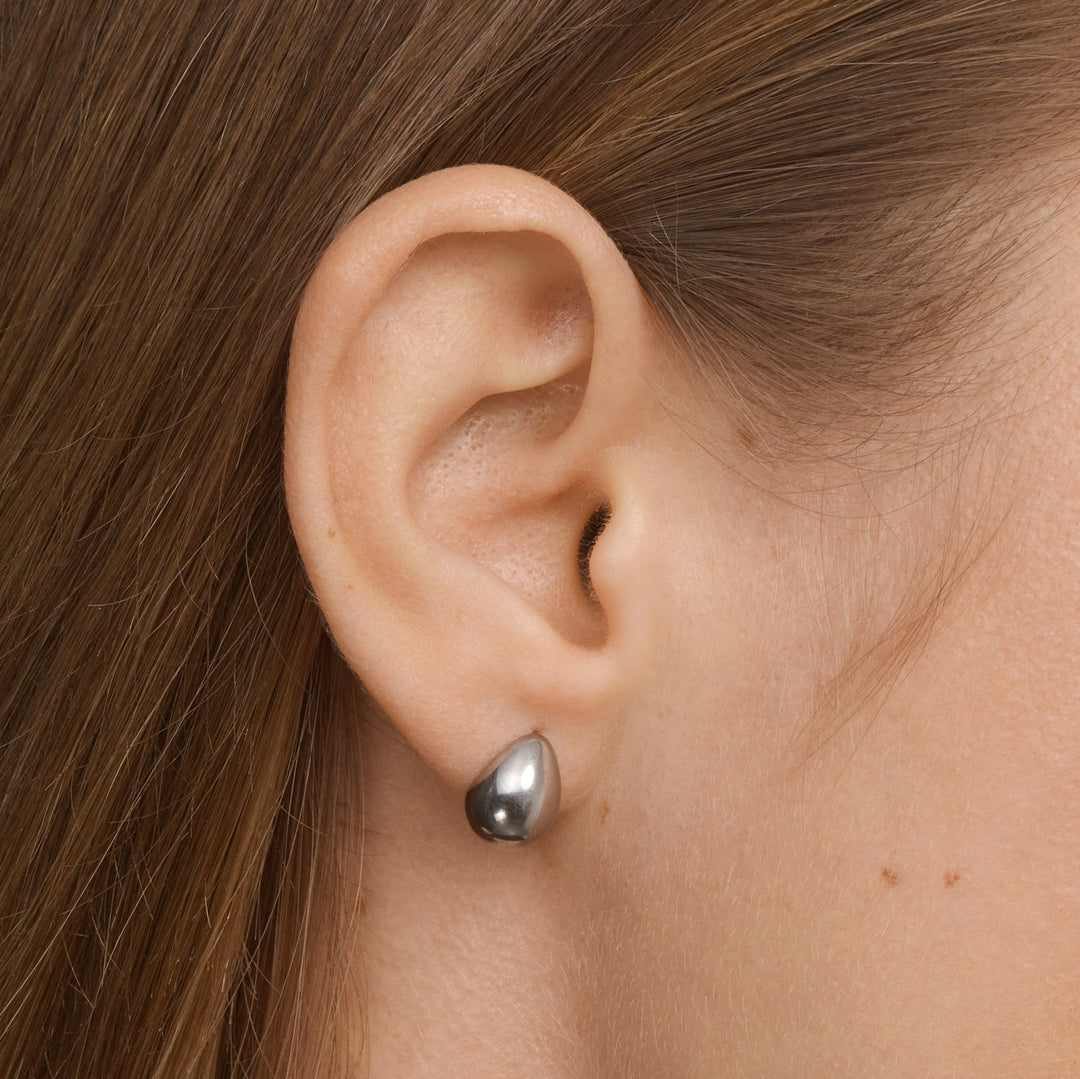 Mai - Boucles d'oreilles pendantes classiques en acier inoxydable