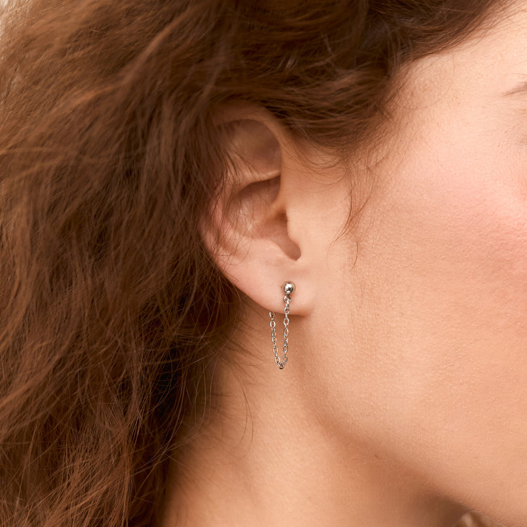 Lumi - Minimalistic Chain Earrings Stainless Steel