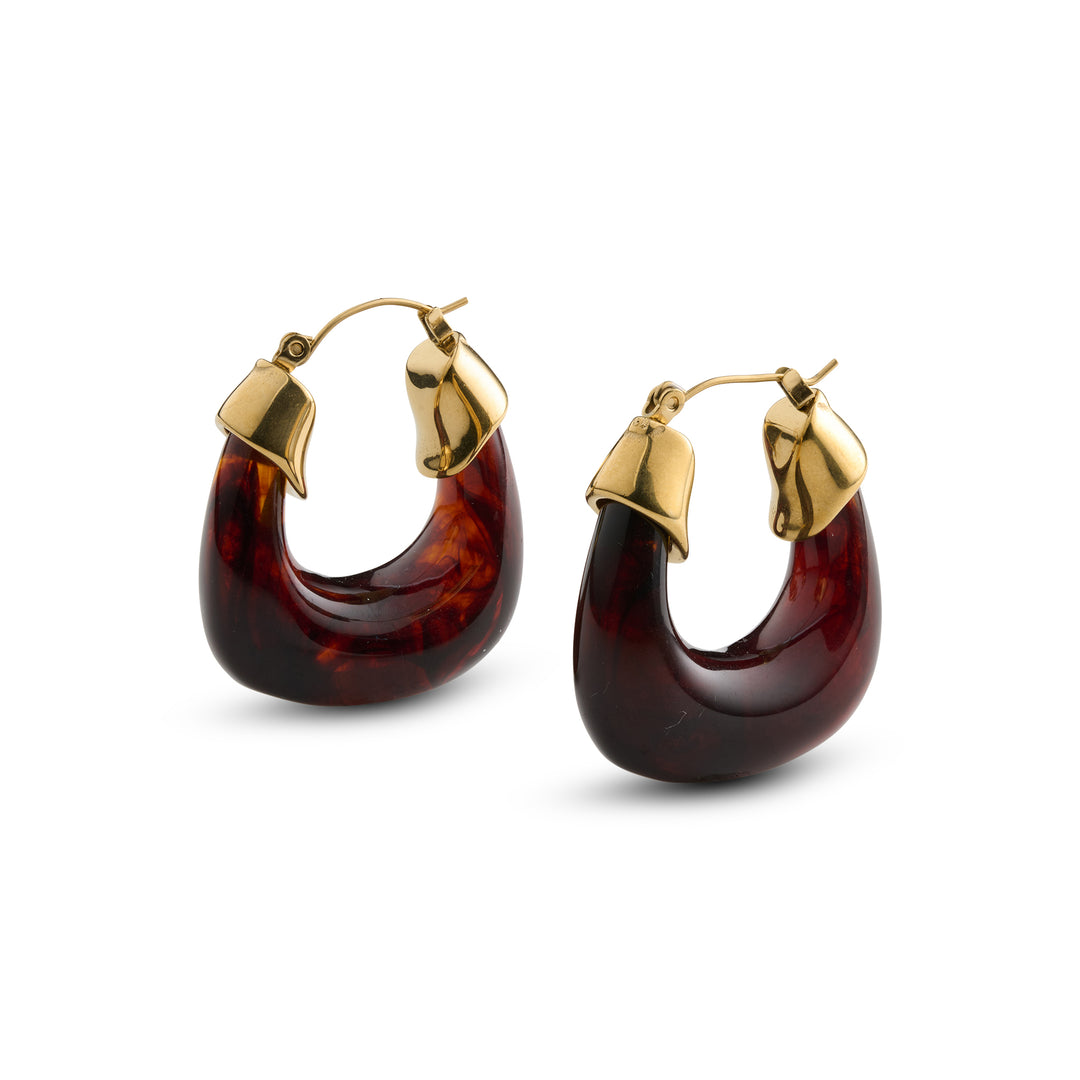 Carmen - Resin Earrings Stainless Steel