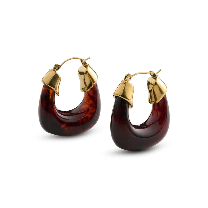 Carmen - Resin Earrings Stainless Steel