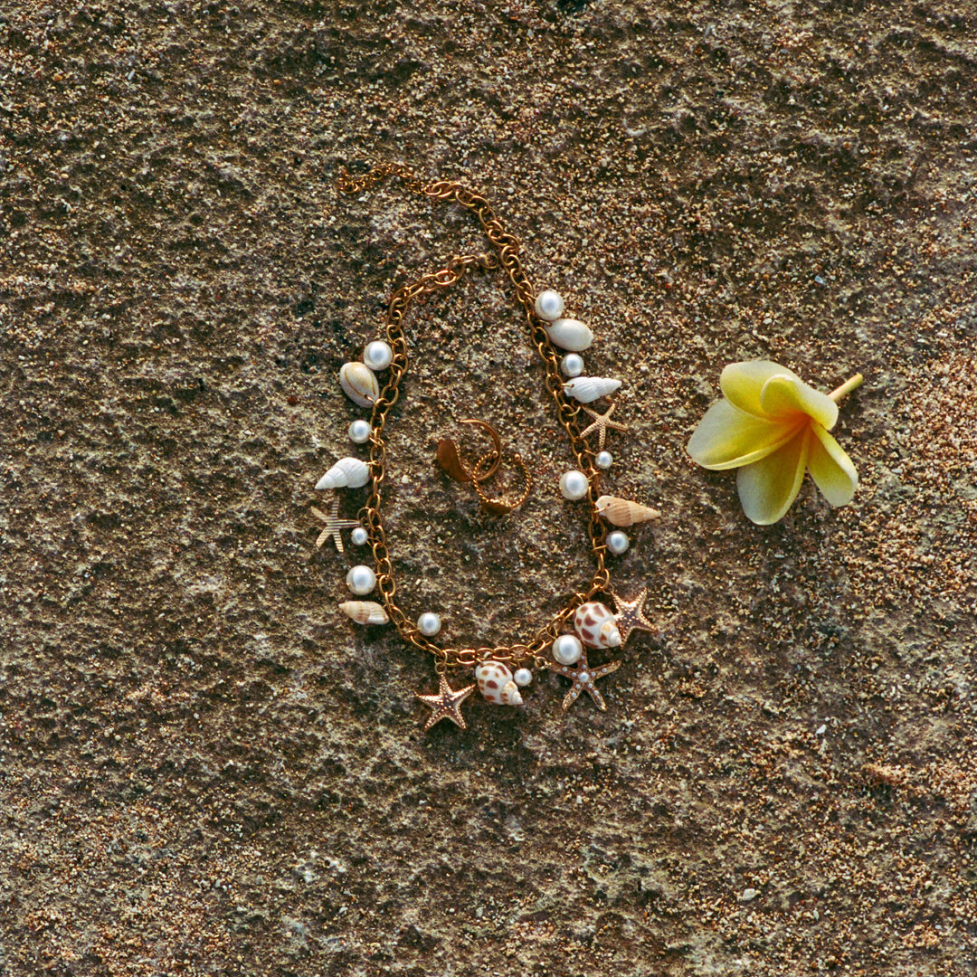 Ane -  Seashell Open Ring Stainless Steel