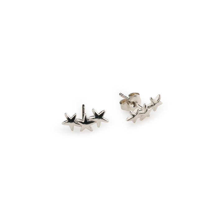 Skylar - Boucles d'oreilles mini Star Climber en acier inoxydable