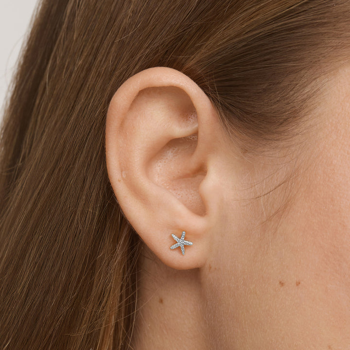Solana - Mini Starfish Stud Earrings