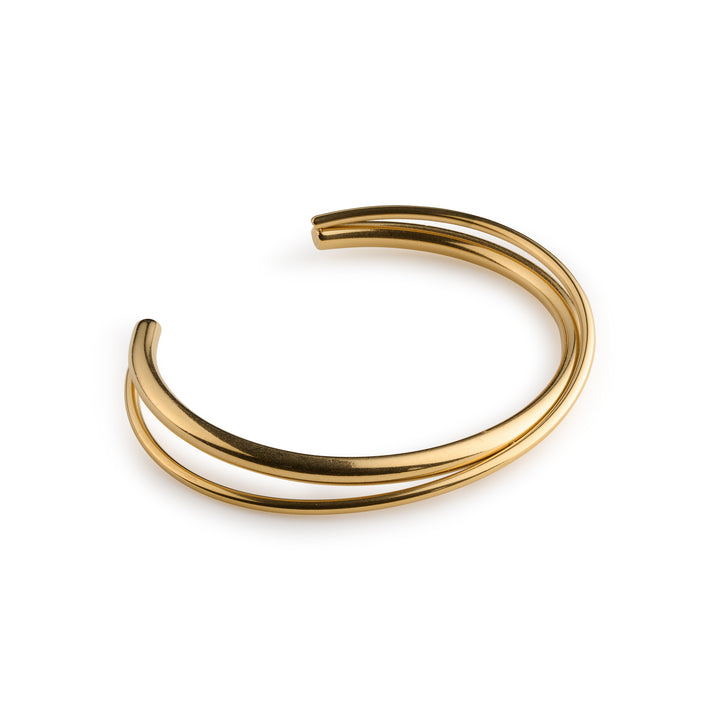 Elma - Layered Bangle Bracelet Stainless Steel