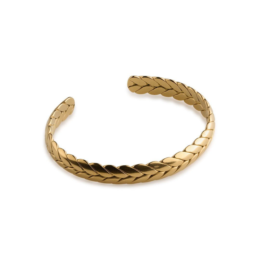 Silje - Braid Bangle Bracelet Stainless Steel