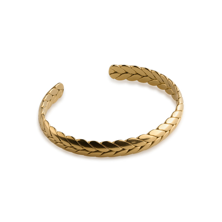 Silje - Braid Bangle Bracelet Stainless Steel