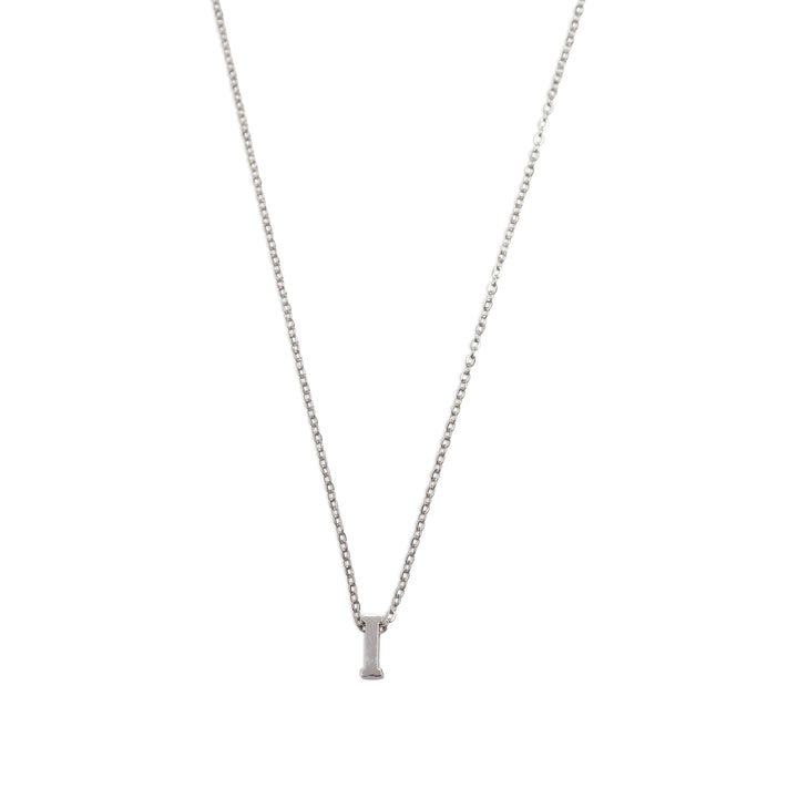 Viola - Collier Lettre Acier Inoxydable Argenté