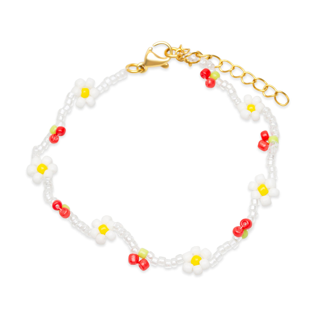 Lovis - Bracelet en cerise et fleurs Blead
