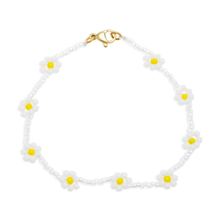 Lise - Bracelet Perles Fleur