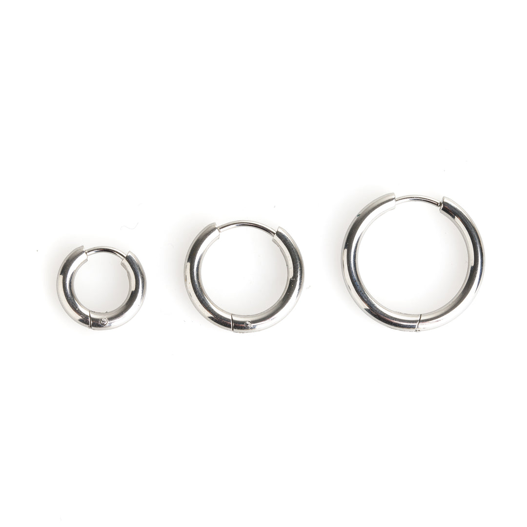 Hollie - Hoop Earrings 21mm Stainless Steel