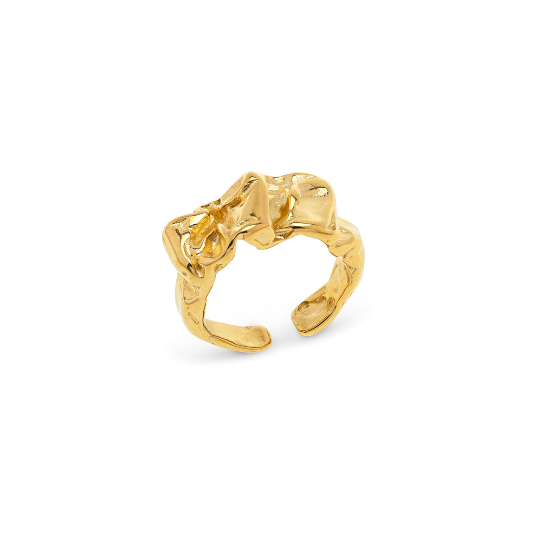 Siri - Chunky Bague Statement en acier inoxydable