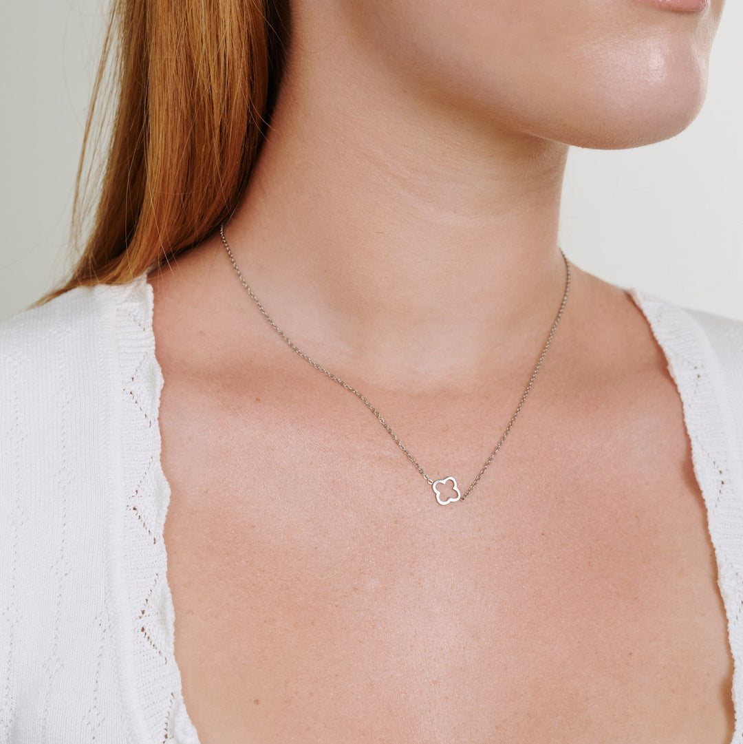 Tui - Collier Trèfle Acier Inoxydable