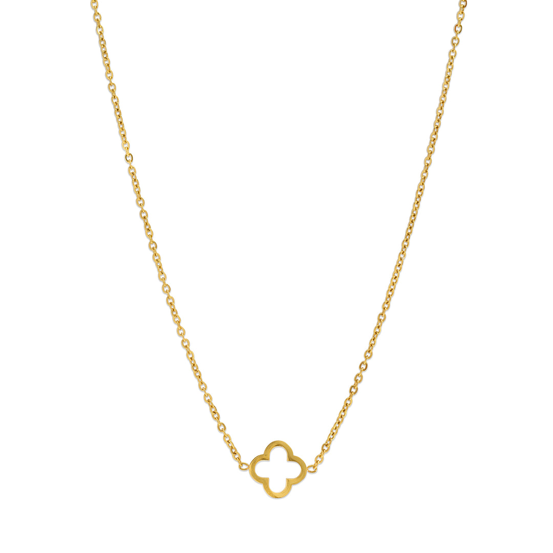 Tui - Collier Trèfle Acier Inoxydable