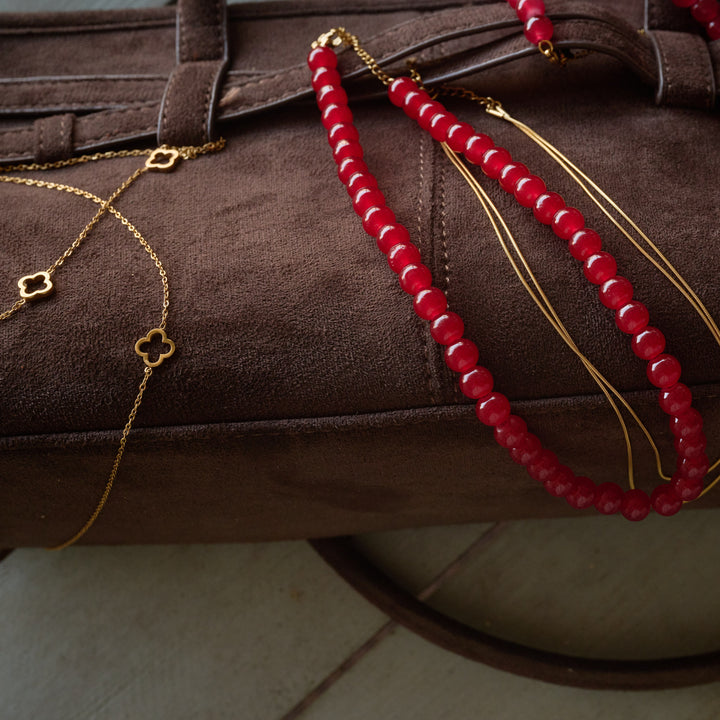 Tui - Collier Trèfle Acier Inoxydable