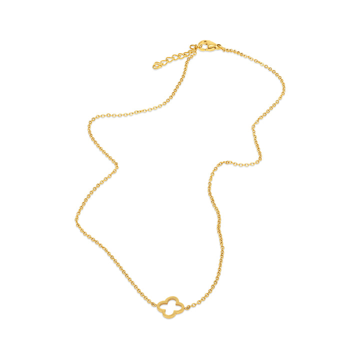 Tui - Collier Trèfle Acier Inoxydable