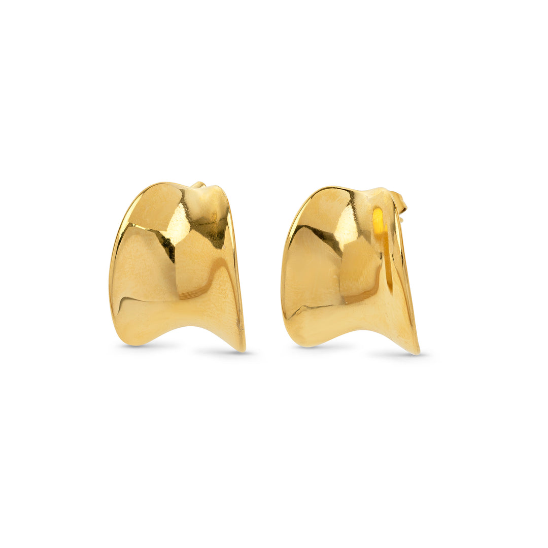 Piper - Boucles d'oreilles clous Statement en acier inoxydable