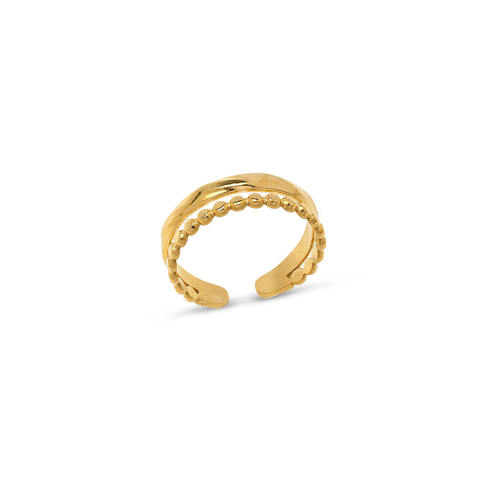 Polly - Bague Duo en acier inoxydable