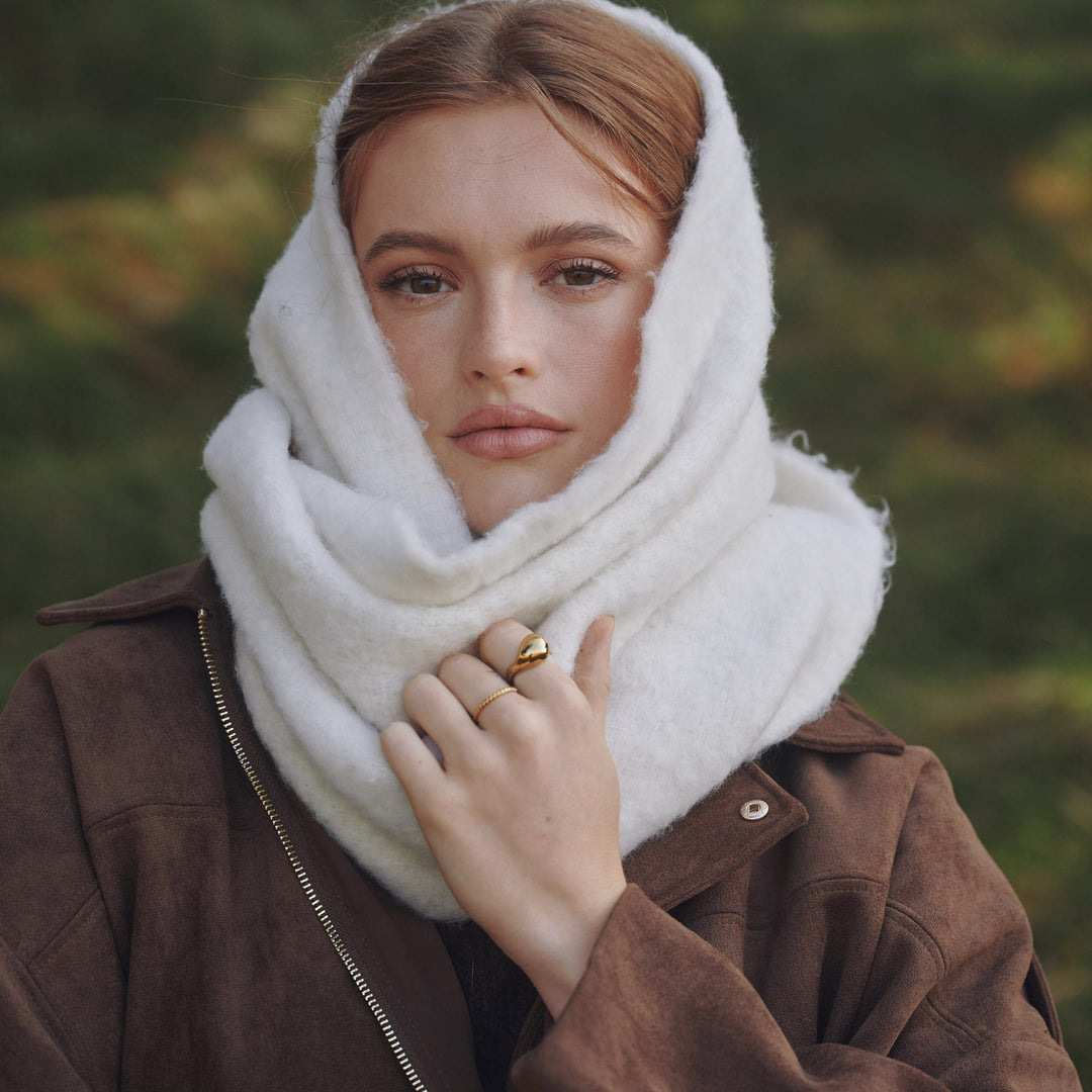 Farah - Bague Statement en acier inoxydable