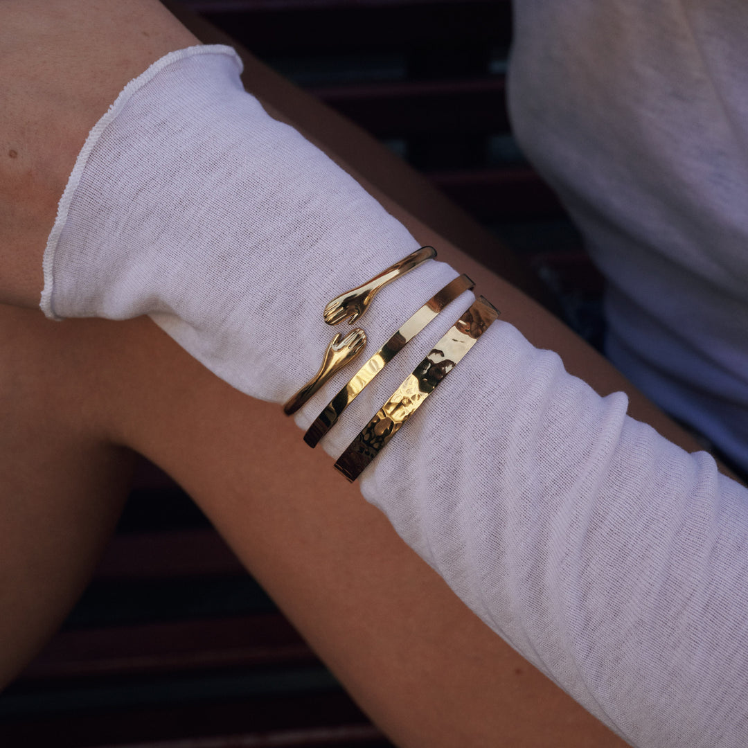 Kara - Bracelet d'amitié en acier inoxydable