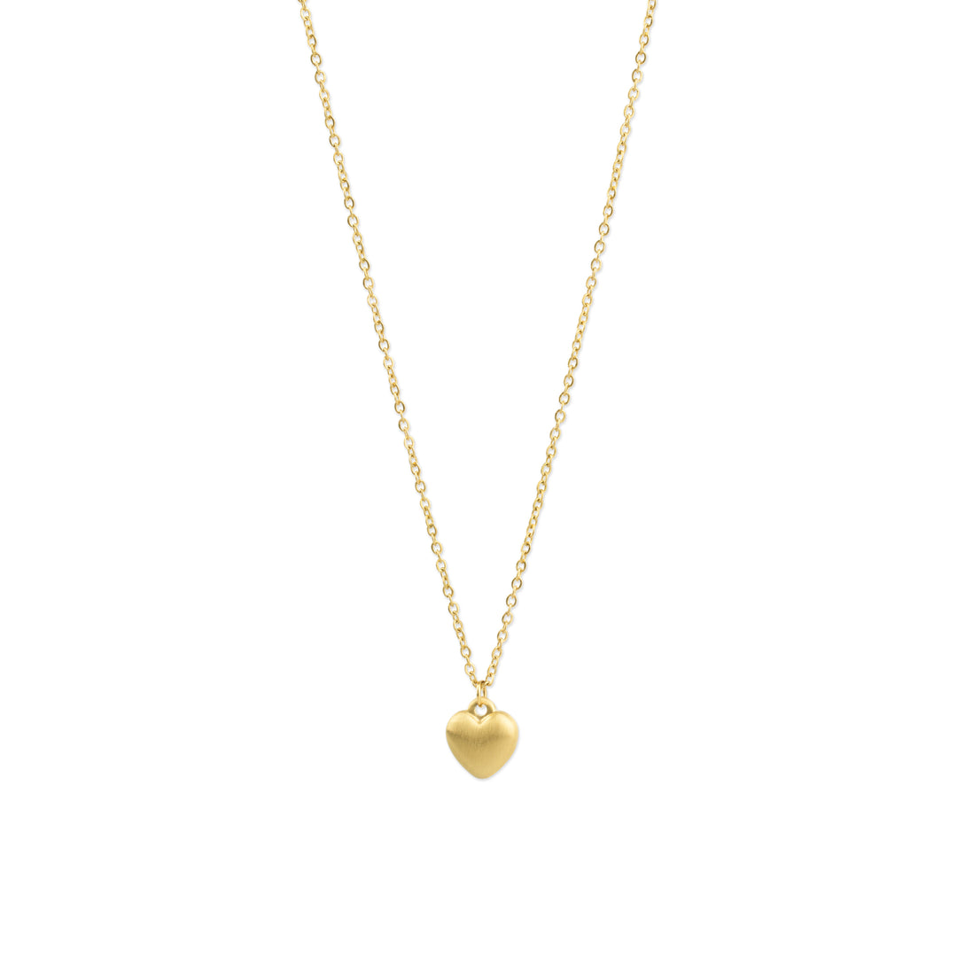 Bellamy - Collier Cœur Acier Inoxydable