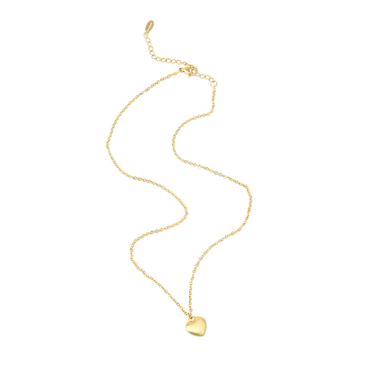 Bellamy - Collier Cœur Acier Inoxydable